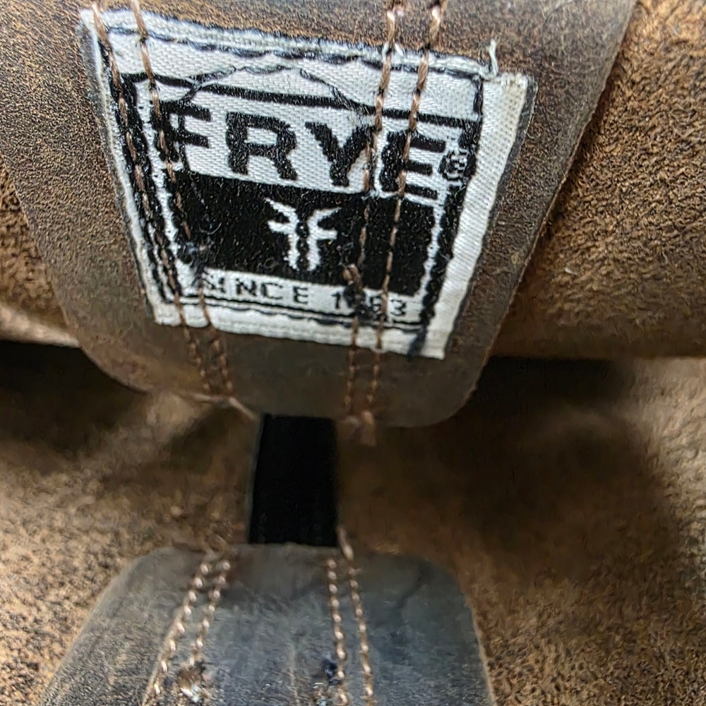 Frye Brown Leather Women's Boots - Picture 14 of 14